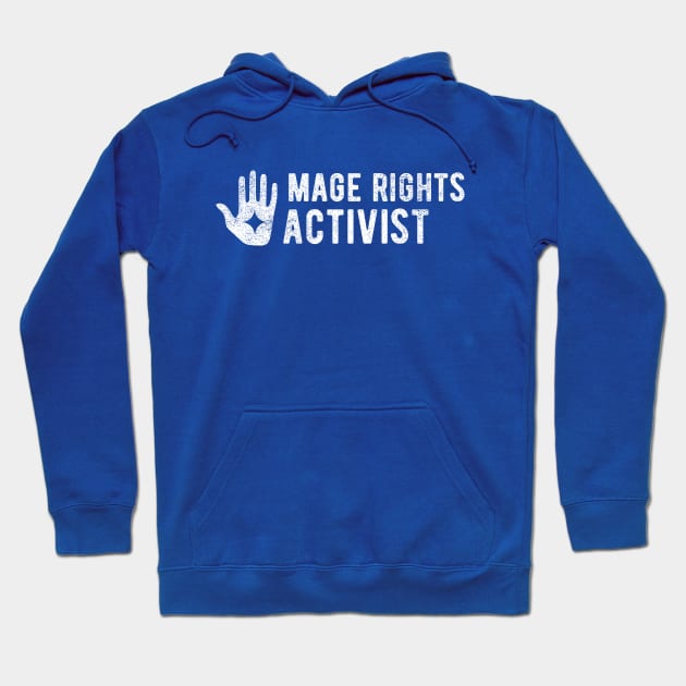 Mage Rights Activist Hoodie by chimaerish